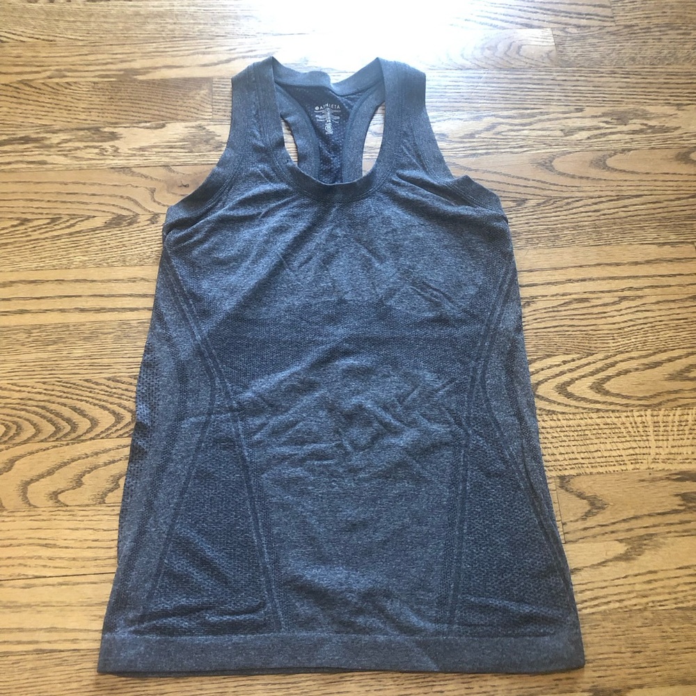 Athleta Momentum Seamless Tank Top Grey